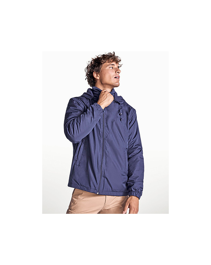 Veste Personnalisée Manche Longue avec liseré Homme - Roly CQ5079 - Veste Personnalisée avec marquage broderie, flocage ou im...