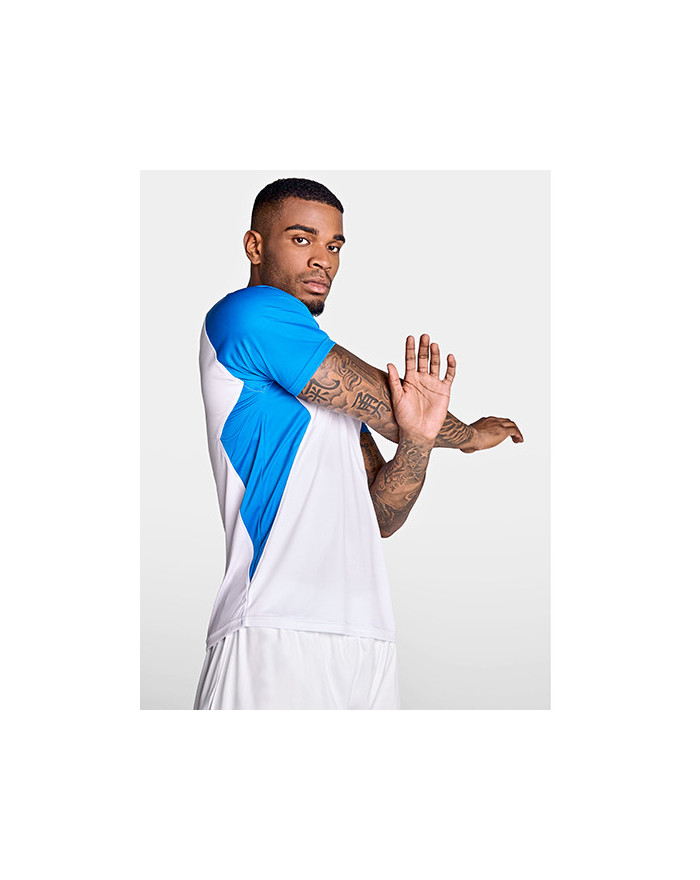 Tee shirt Personnalisé Manche Courte Homme 140 g/m² - Roly Sport CA6399 - Tee shirt Personnalisé avec marquage broderie, floc...