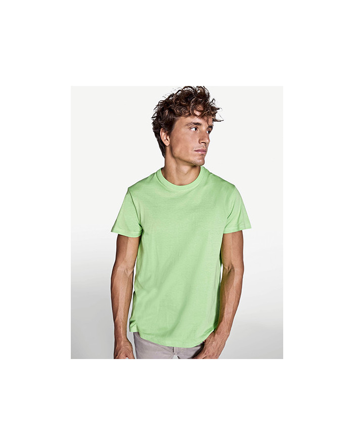 Tee shirt Personnalisé Manche Courte Duo 170 g/m² - Roly CA6502 - Tee shirt Personnalisé avec marquage broderie, flocage ou i...