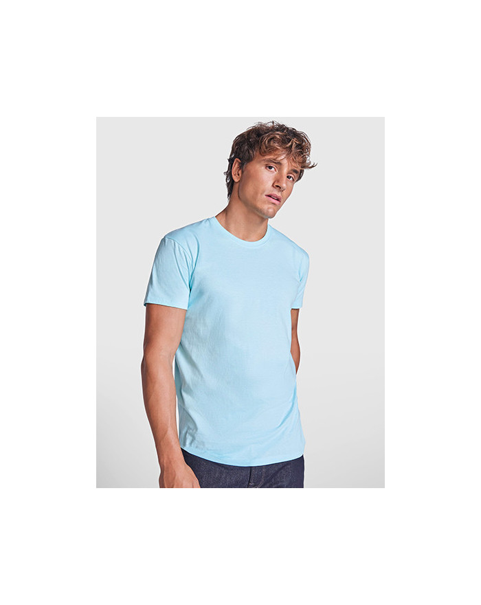 Tee shirt Personnalisé Manche Courte Homme 155 g/m² - Roly CA6554 - Tee shirt Personnalisé avec marquage broderie, flocage ou...