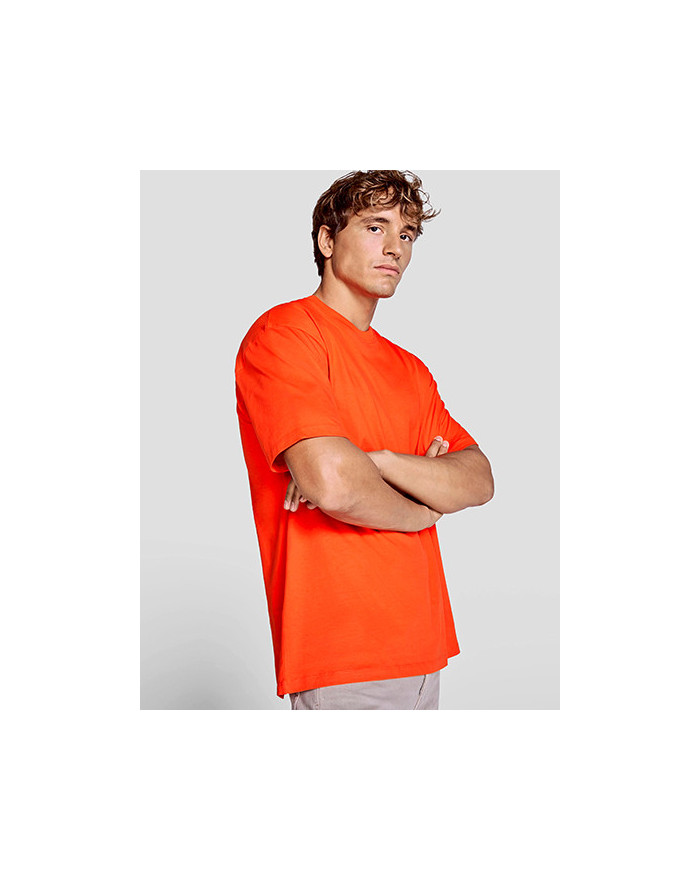 Tee shirt Personnalisé Manche Courte Unisexe 100% coton 220 g/m² - Roly CA6560 - Tee shirt Personnalisé avec marquage broderi...