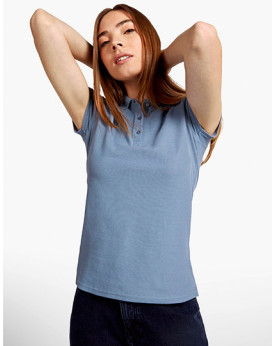 Polo Personnalisé Manche Courte avec liseré Duo 200 g/m² - Roly PO6634 - Polo Personnalisé avec marquage broderie, flocage ou...