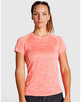 Tee shirt Personnalisé Manche Courte Duo 140 g/m² - Roly Sport CA6649 - Tee shirt Personnalisé avec marquage broderie, flocag...