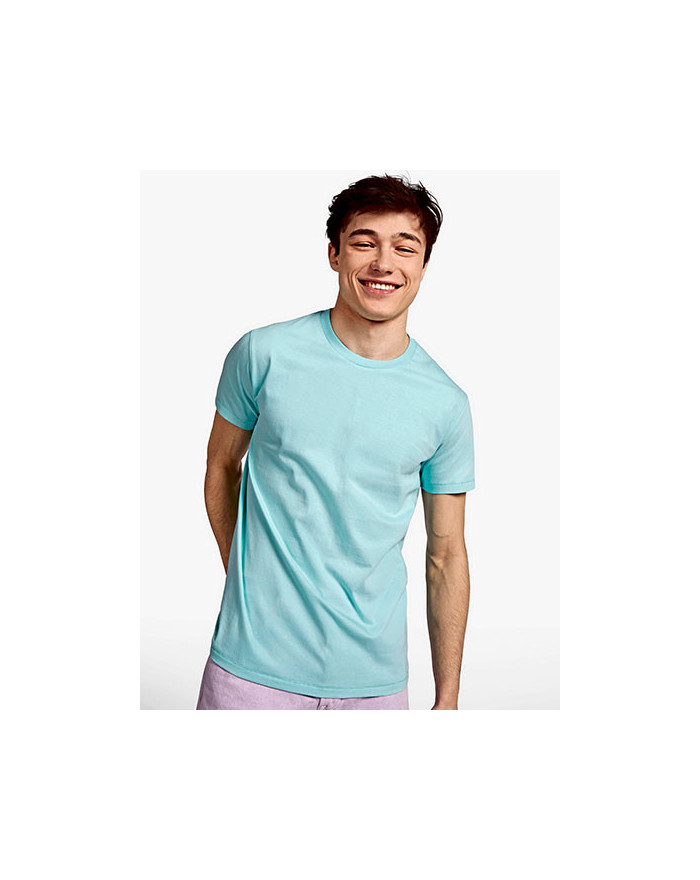 Tee shirt Personnalisé Manche Courte Unisexe 160 g/m² (White: 170 g/m²) - Roly Eco CA6690 - Tee shirt Personnalisé avec marqu...