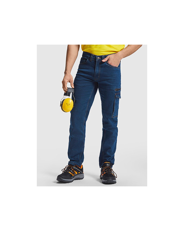 Pantalon Personnalisé Homme 370 g/m² - Roly Workwear PA8402 - Pantalon Personnalisé avec marquage broderie, flocage ou impres...