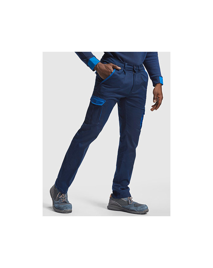 Pantalon Personnalisé Homme 250 g/m² - Roly Workwear PA8408 - Pantalon Personnalisé avec marquage broderie, flocage ou impres...