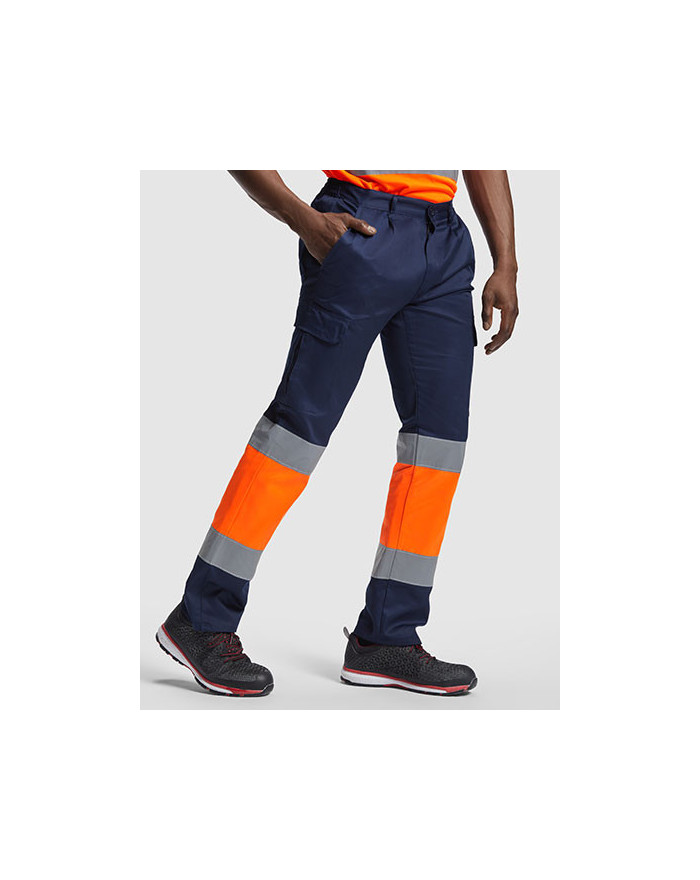 Pantalon Personnalisé Homme 200 g/m² - Roly Workwear HV9300 - Pantalon Personnalisé avec marquage broderie, flocage ou impres...