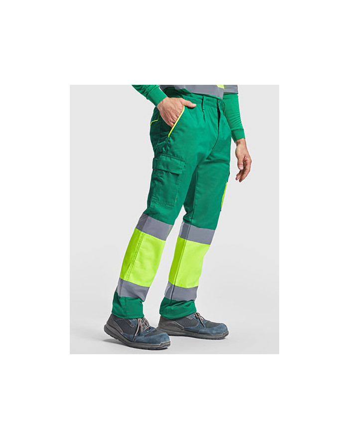 Pantalon Personnalisé Homme - Roly Workwear HV9321 - Pantalon Personnalisé avec marquage broderie, flocage ou impression. Gro...