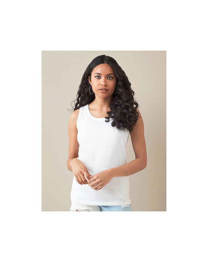 Tee shirt Personnalisé Sans Manche Duo 100% coton 155 g/m² - Stedman® ST2900 - Tee shirt personnalisé sans manches avec marqu...