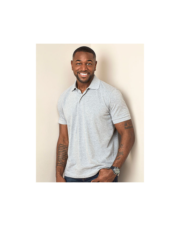 Polo Personnalisé Manche Courte avec liseré Duo 180 g/m² - Stedman® ST9060 - Polo Personnalisé avec marquage broderie, flocag...