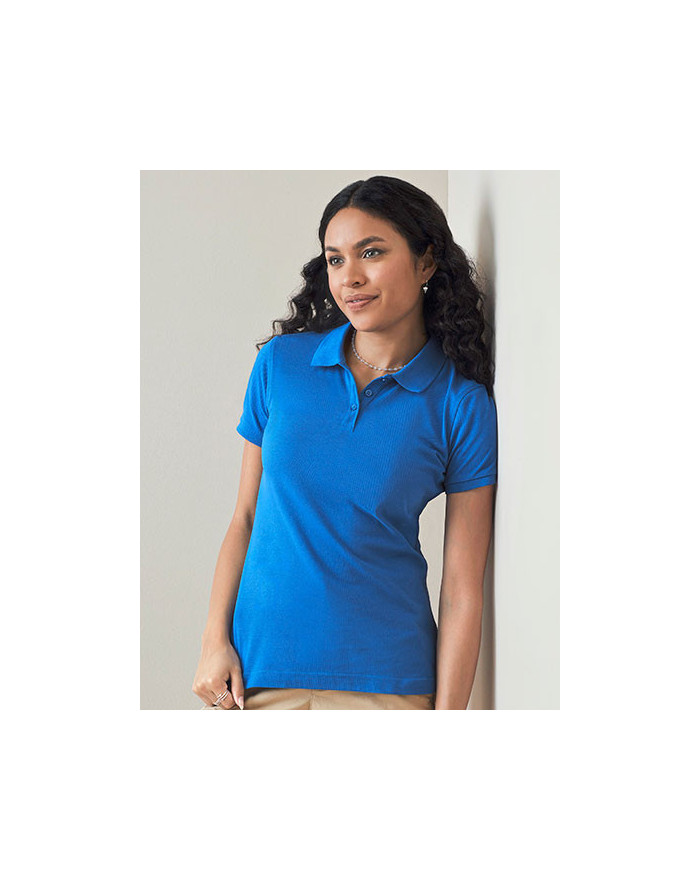 Polo Personnalisé Manche Courte avec liseré Duo 100% coton 180 g/m² - Stedman® ST9160 - Polo Personnalisé avec marquage brode...