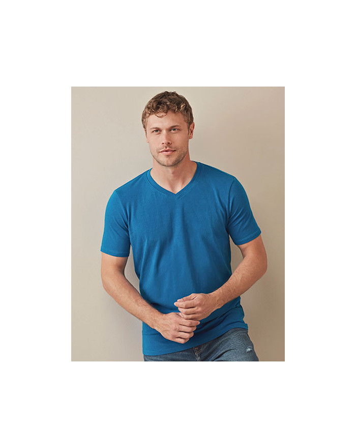 Tee shirt Personnalisé Manche Courte Duo 170 g/m² (White: 165 g/m²) - Stedman® ST9610 - Tee shirt Personnalisé avec marquage ...