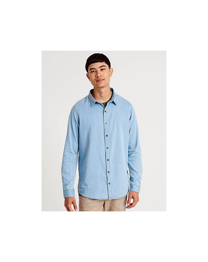 Chemise d'entreprise Personnalisée Manche Longue Homme  - So Denim SD040 - Chemise d'entreprise Personnalisée avec marquage b...