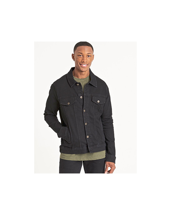Veste Personnalisée Manche Longue Homme  298 g/m², Black: 312 g/m² - So Denim SD060 - Veste Personnalisée avec marquage brode...
