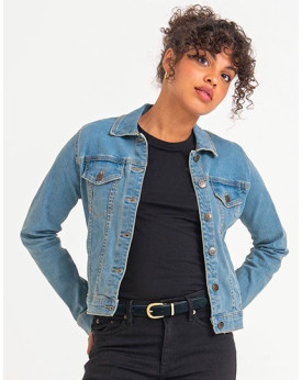 Veste Personnalisée Manche Longue Femme  298 g/m², Black: 312 g/m² - So Denim SD065 - Veste Personnalisée avec marquage brode...