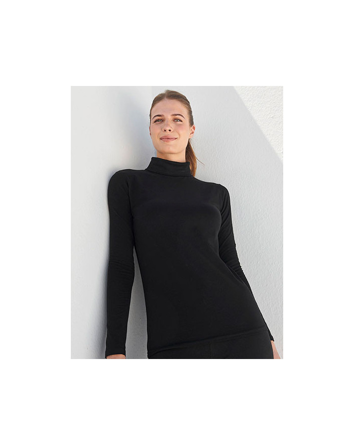 Tee shirt Personnalisé Manche Longue Femme  165 g/m² - SF Women SF125 - Tee shirt Personnalisé avec marquage broderie, flocag...