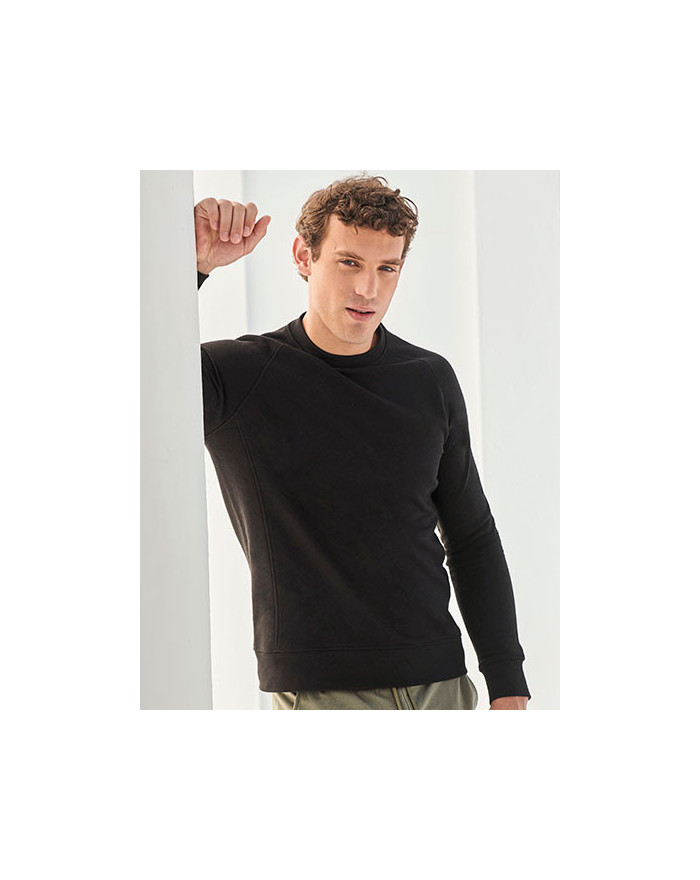 Sweat Personnalisé Manche Longue avec liseré Unisexe 250 g/m² - SF Men SF525 - Sweat Personnalisé avec marquage broderie, flo...