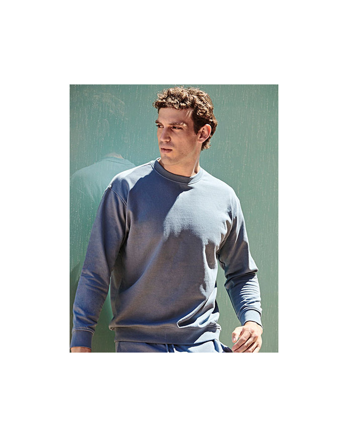 Sweat Personnalisé Manche Longue avec liseré Unisexe 260 g/m² - SF Men SF530 - Sweat Personnalisé avec marquage broderie, flo...