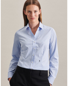 Chemise d'entreprise Personnalisée Manche Longue|Manchettes Duo 100% coton 120 g/m² - Seidensticker 080619 - Chemise d'entrep...