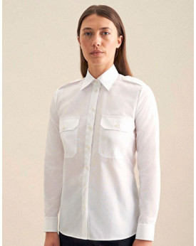 Chemise d'entreprise  Personnalisée Manche Longue  Femme   210 g/m² - Seidensticker SN080665  