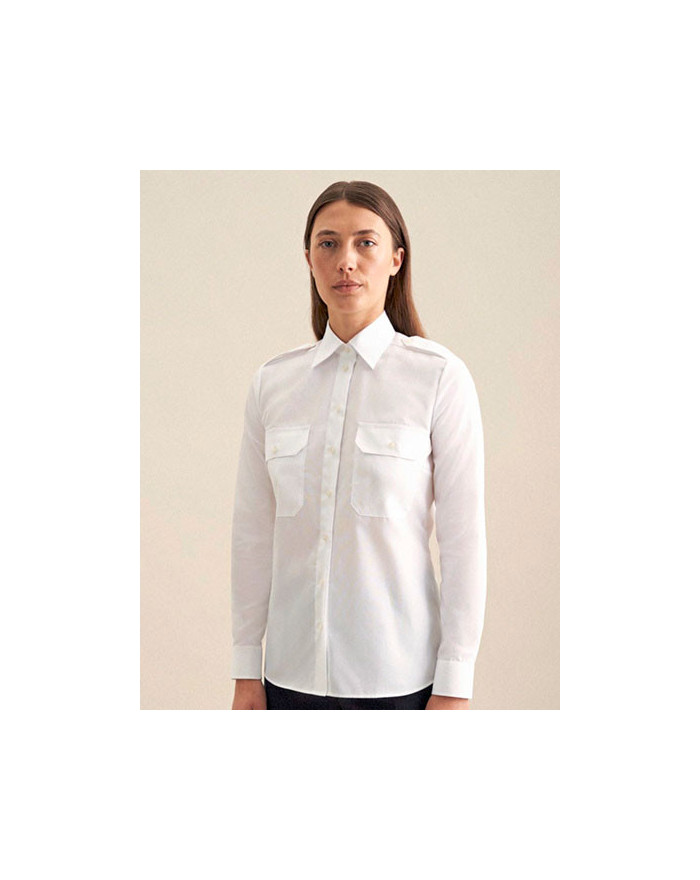 Chemise d'entreprise  Personnalisée Manche Longue  Femme   210 g/m² - Seidensticker SN080665  