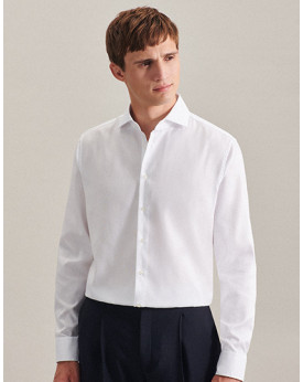 Chemise d'entreprise Personnalisée Manche Longue|Manchettes Homme 100% coton 110 g/m² - Seidensticker 693677 - Chemise d'entr...