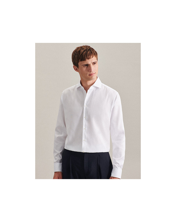 Chemise d'entreprise Personnalisée Manche Longue|Manchettes Homme 100% coton 110 g/m² - Seidensticker 693677 - Chemise d'entr...