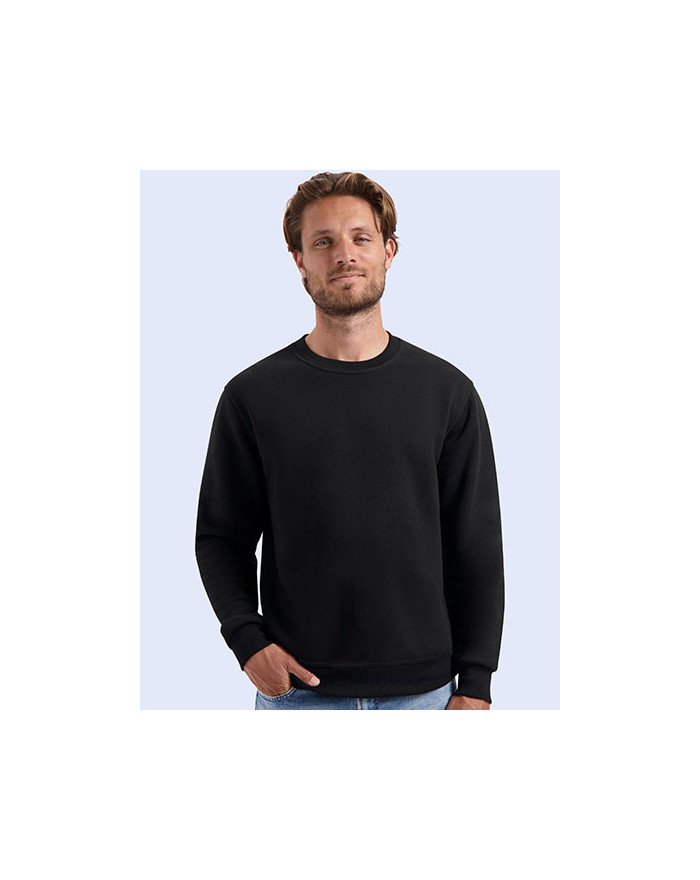 Sweat Personnalisée Manche Longue|avec liseré Bande de propreté|Col rond Homme ou Femme 300 g/m² - Starworld SW295 - Sweat Pe...
