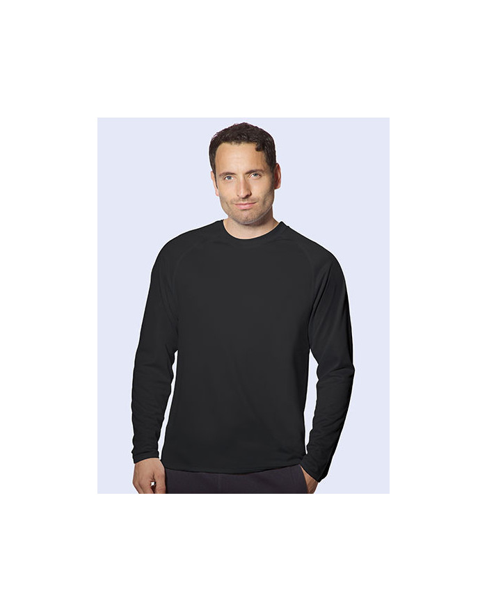 Tee shirt Personnalisé Manche Longue|Raglan Col rond Homme  145 g/m² - Starworld SW300LS - Tee shirt Personnalisé avec marqua...