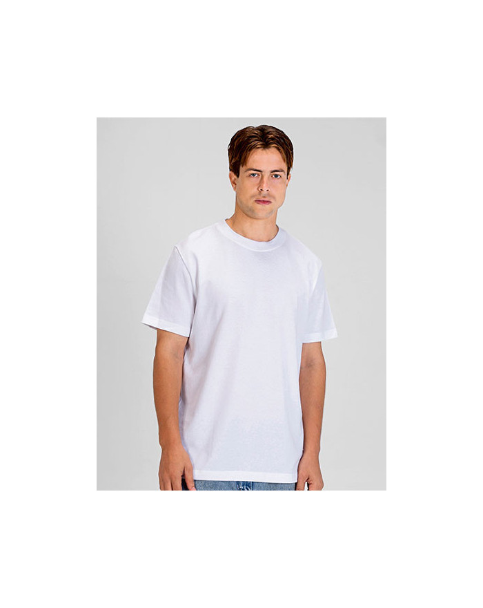 Tee shirt Personnalisé Manche Courte Col rond|Bande de propreté Homme  215 g/m² (White: 205 g/m²) - Starworld SW391 - Tee shi...