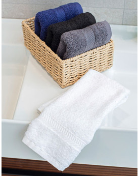 Serviette de toilette Personnalisée 100% coton 550 g/m² - Towel City TC005 - Serviettes et tapis de bain avec marquage broder...