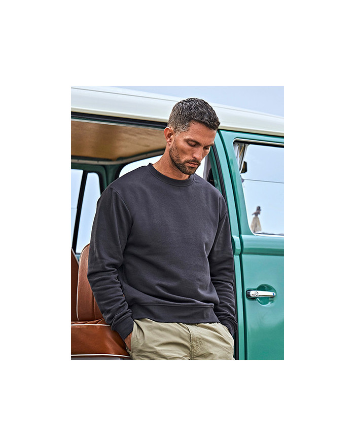 Sweat Personnalisé Manche Longue avec liseré Homme 300 g/m² - Tee Jays 5150 - Sweat Personnalisé avec marquage broderie, floc...