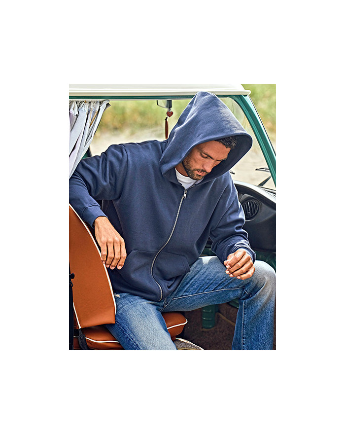 Sweat Personnalisé Manche Longue avec liseré Homme 300 g/m² - Tee Jays 5154 - Sweat Personnalisé avec marquage broderie, floc...