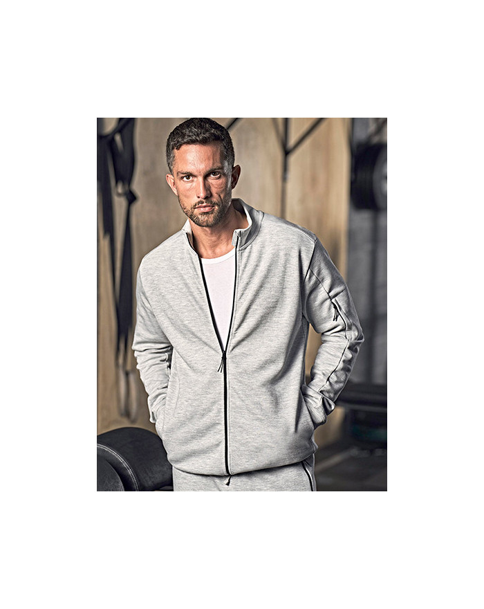Sweat Personnalisé Manche Longue avec liseré Homme 320-330 g/m² - Tee Jays 5704 - Sweat Personnalisé avec marquage broderie, ...