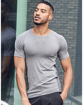 Tee shirt Personnalisé Manche Courte|Raglan Col rond Homme  150 g/m² - Tombo TL515 - Tee shirt Personnalisé avec marquage bro...