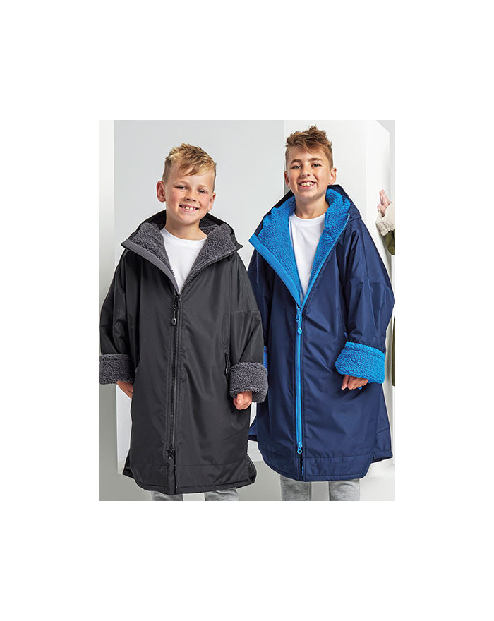 Veste Personnalisée Manche Longue|avec liseré Enfant  208 g/m² - TriDri® TR80B - Veste Personnalisée avec marquage broderie, ...