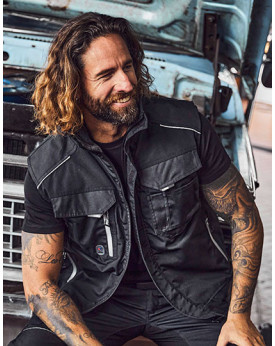 Veste Personnalisée Sans Manche Homme - Terrax Workwear 30410 - Veste Personnalisée avec marquage broderie, flocage ou impres...