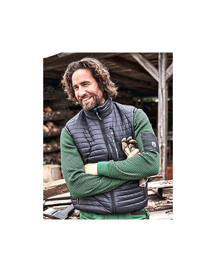 Veste Personnalisée Sans Manche Homme - Terrax Workwear 30449 - Veste Personnalisée avec marquage broderie, flocage ou impres...