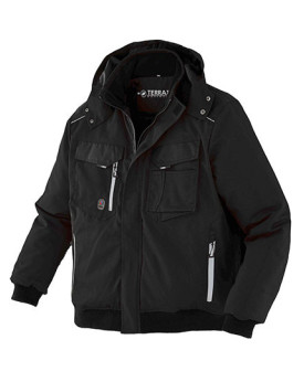 Veste Personnalisée Manche Longue avec liseré Homme - Terrax Workwear 62112 - Veste Personnalisée avec marquage broderie, flo...