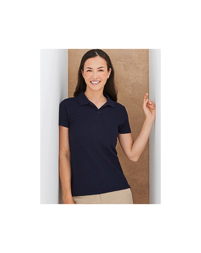 Polo Personnalisé Manche Courte avec liseré Duo 100% coton 180 g/m² - Henbury H102 - Polo Personnalisé avec marquage broderie...