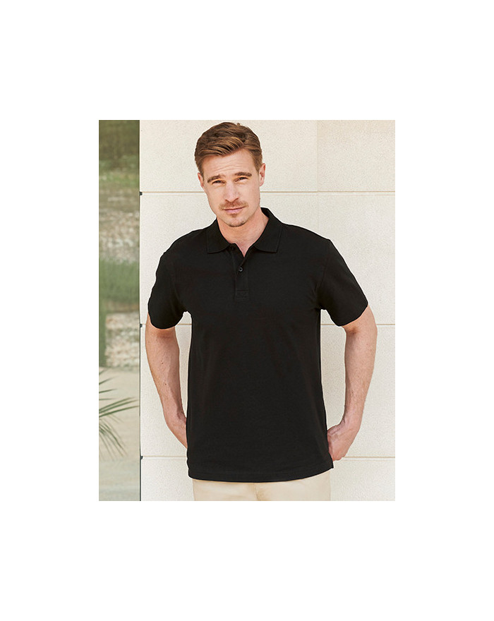Polo Personnalisé Manche Courte Duo 200 g/m² - Henbury H305 - Polo Personnalisé avec marquage broderie, flocage ou impression...