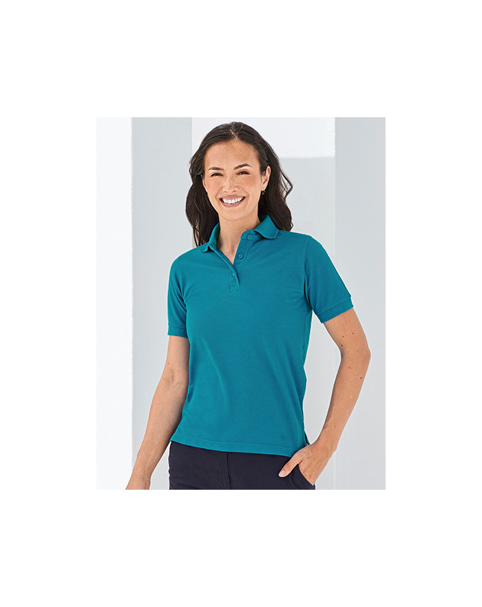 Polo Personnalisé Manche Courte avec liseré Duo 200 g/m² - Henbury H401 - Polo Personnalisé avec marquage broderie, flocage o...