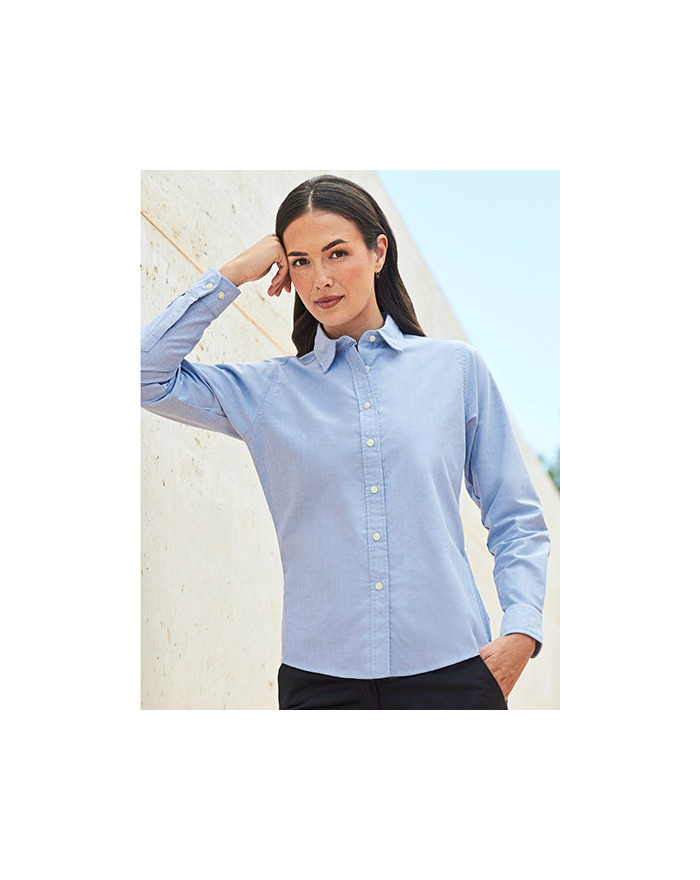 Chemise d'entreprise Personnalisée Manche Longue|Manchettes Duo 170 g/m² - Henbury H511 - Chemise d'entreprise Personnalisée ...
