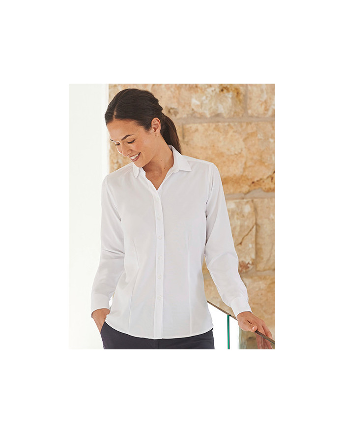Chemise d'entreprise Personnalisée Manche Longue|Manchettes Duo 115 g/m² - Henbury H591 - Chemise d'entreprise Personnalisée ...