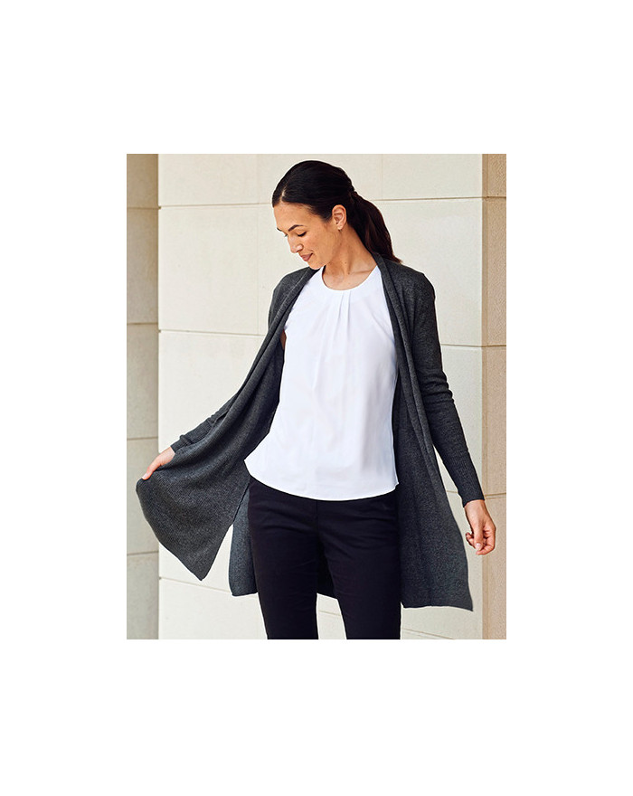 Gilets Manche Longue Femme - Henbury H719 - Gilet avec marquage broderie, flocage ou impression. Grossiste vetements vierge à...
