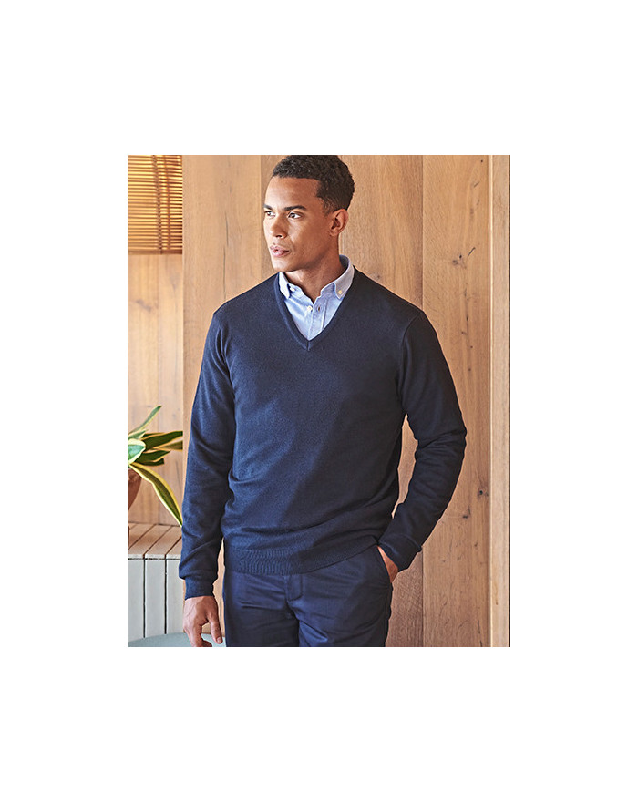 Sweat Personnalisé Manche Longue avec liseré Duo - Henbury H720 - Sweat Personnalisé avec marquage broderie, flocage ou impre...