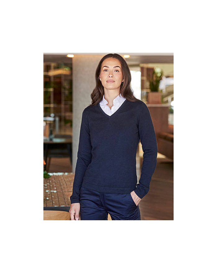 Sweat Personnalisé Manche Longue avec liseré Duo - Henbury H721 - Sweat Personnalisé avec marquage broderie, flocage ou impre...
