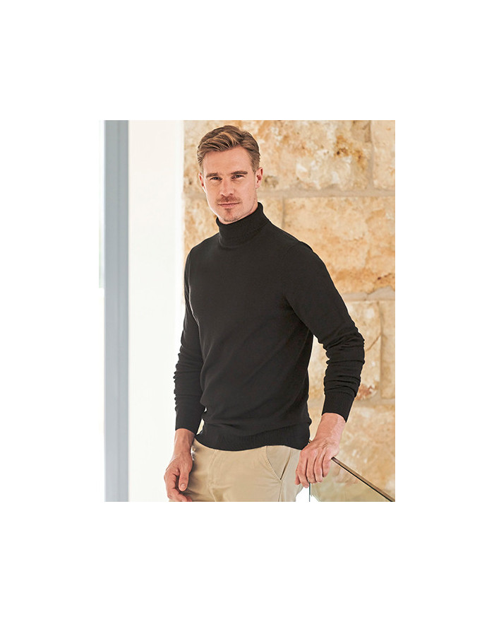 Sweat Personnalisé avec liseré Homme - Henbury H727 - Sweat Personnalisé avec marquage broderie, flocage ou impression. Gross...