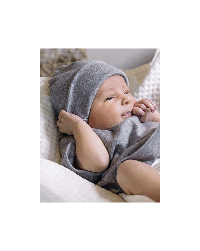 Bonnet personnalisé Enfant 100% coton 220 g/m² - Link Kids Wear 10001 - Bonnet personnalisé avec marquage broderie, flocage o...