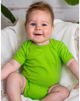 Grenouillère & Pyjama Personnalisés Manche Courte Enfant 100% coton 220 g/m² - Link Kids Wear 12001-1120 - Pyjamas avec marqu...
